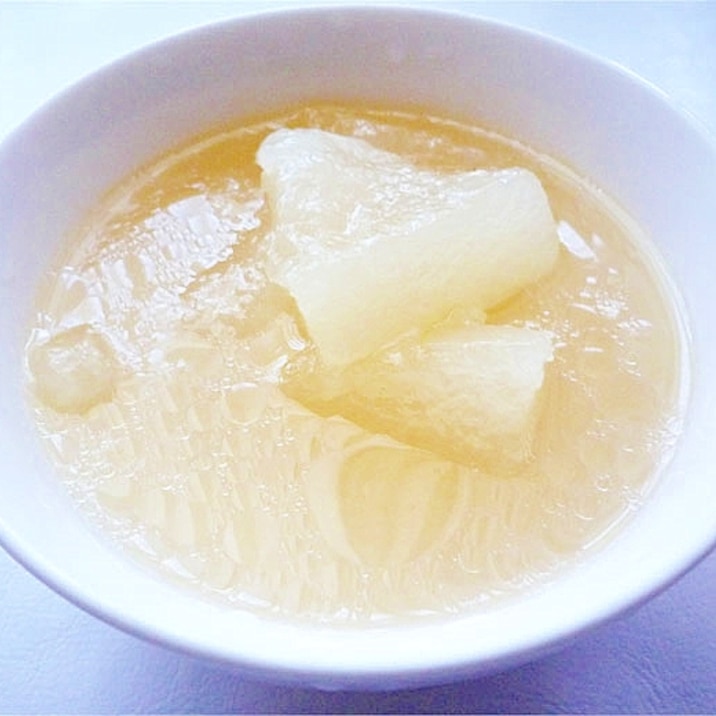 冬瓜スープ 夏バテや冬の風邪防止に
